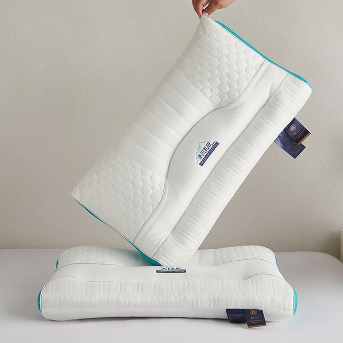 91家纺网 家纺一手货源 找家纺 （总）羽凡居 2026新款冰川乳胶枕 枕头枕芯