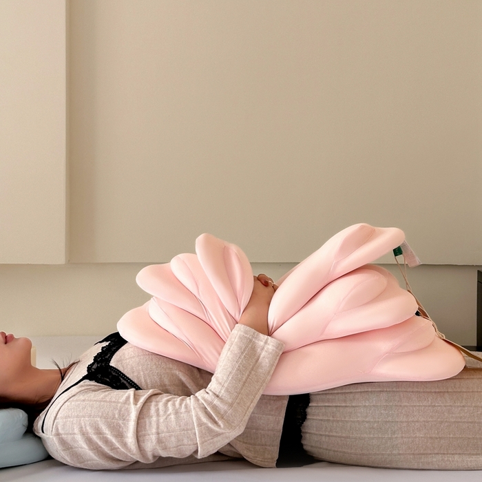 91家纺网 家纺一手货源 找家纺 伟邦枕芯 2025新款云朵亲子生物基枕 云朵亲子生物基枕粉色