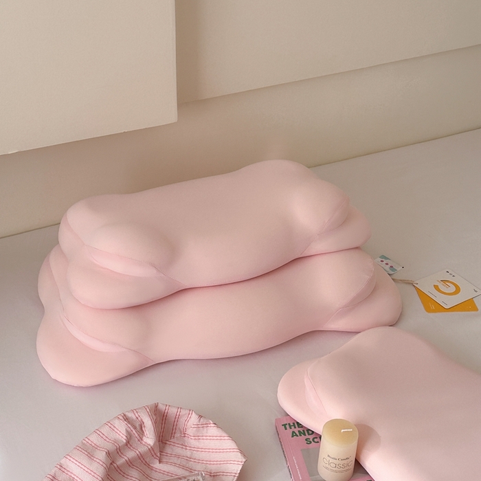 91家纺网 家纺一手货源 找家纺 伟邦枕芯 2025新款云朵亲子生物基枕 云朵亲子生物基枕蓝色