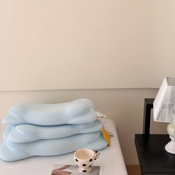 伟邦枕芯 2025新款云朵亲子生物基枕 云朵亲子生物基枕蓝色