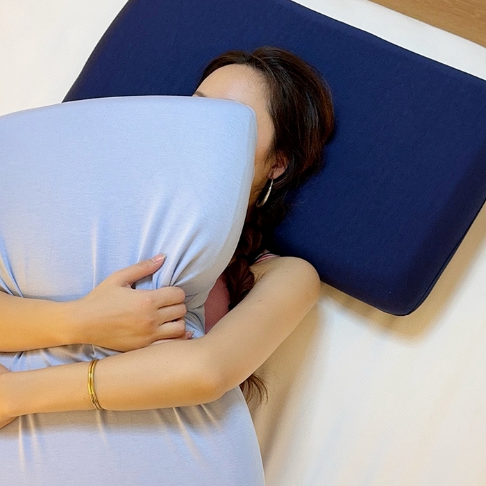 91家纺网 家纺一手货源 找家纺 兜米家居 2026新品酒店同款深睡枕pro3.0 枕芯成人深睡枕头记忆枕深睡枕套 蓝色