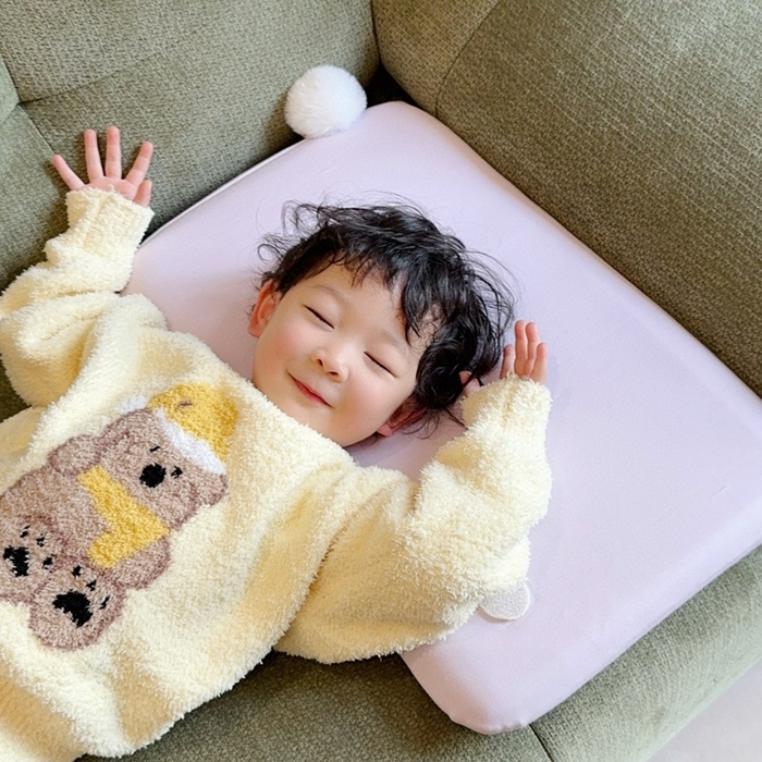 兜米家居 2026新款酒店同款深睡儿童枕头3-12岁枕头枕芯吸湿透气颈椎枕 粉色