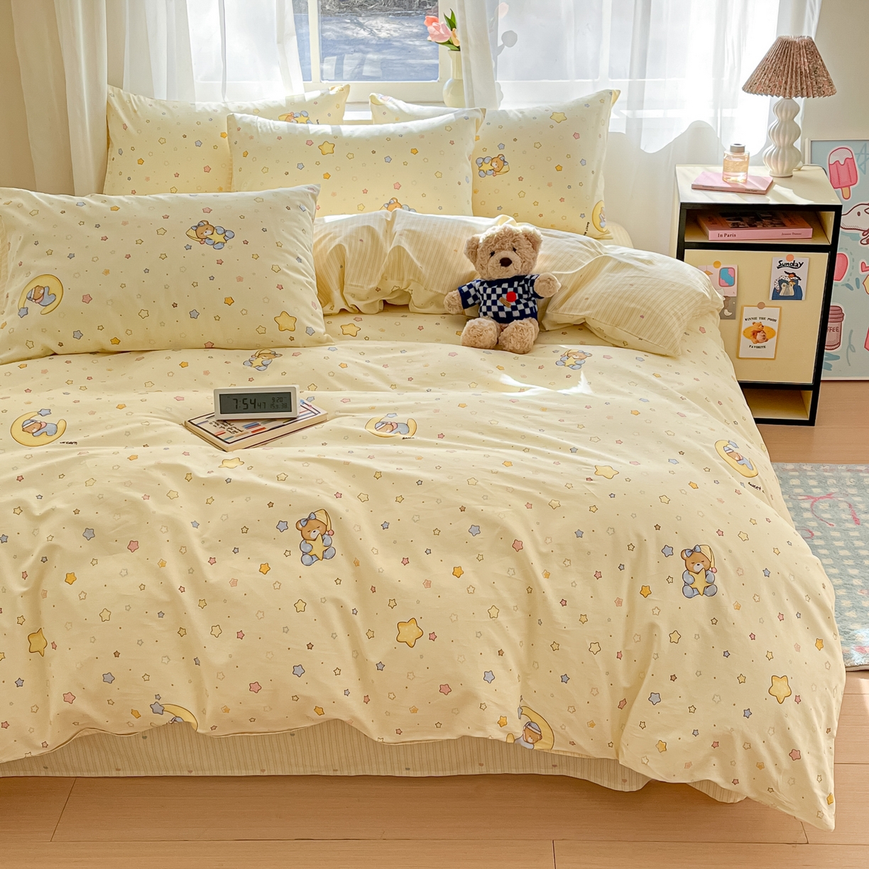 91家纺网 家纺一手货源 找家纺 （总）吉象家纺 2026新款高支密全棉印花四件套