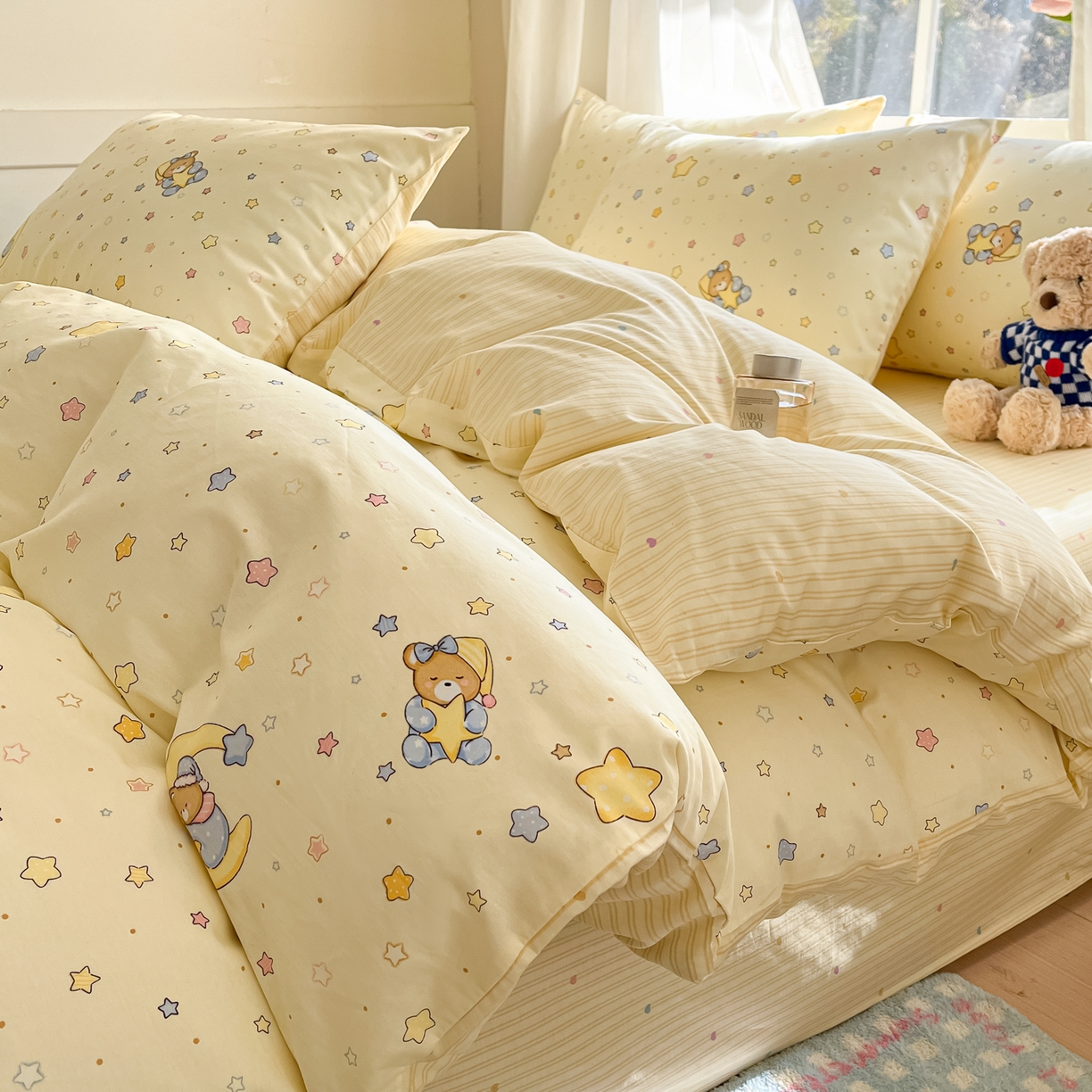 91家纺网 家纺一手货源 找家纺 （总）吉象家纺 2026新款高支密全棉印花四件套