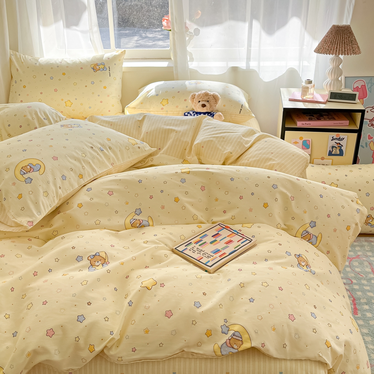 91家纺网 家纺一手货源 找家纺 （总）吉象家纺 2026新款高支密全棉印花四件套