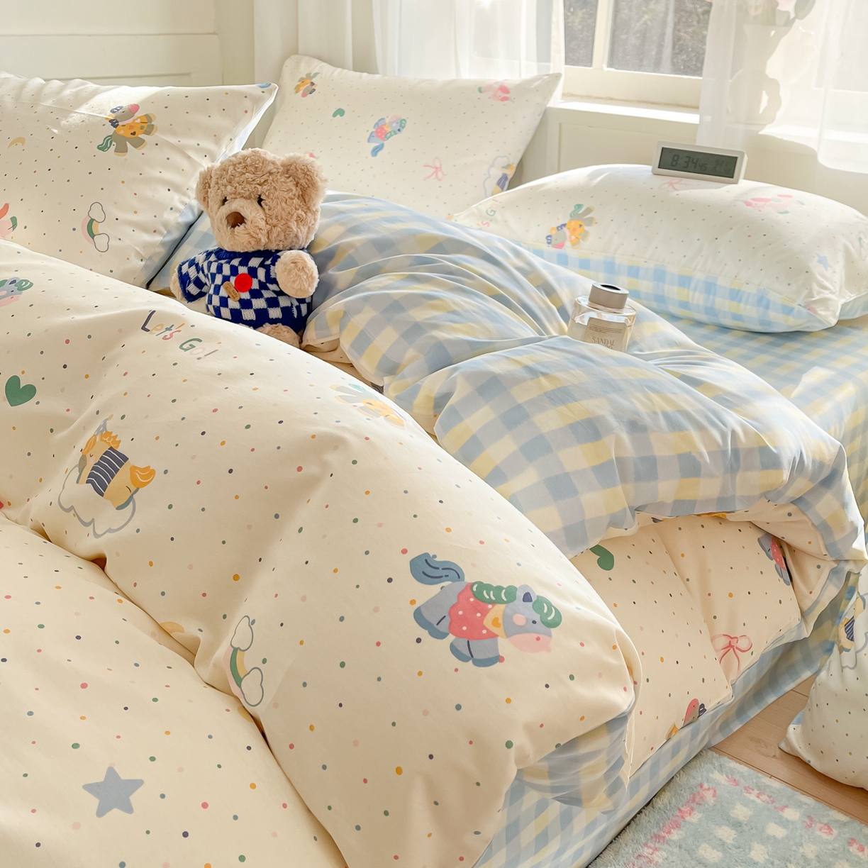 91家纺网 家纺一手货源 找家纺 （总）吉象家纺 2026新款高支密全棉印花四件套