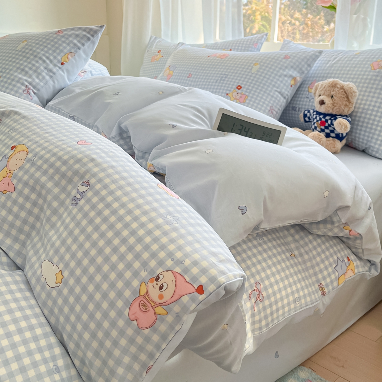 91家纺网 家纺一手货源 找家纺 （总）吉象家纺 2026新款高支密全棉印花四件套