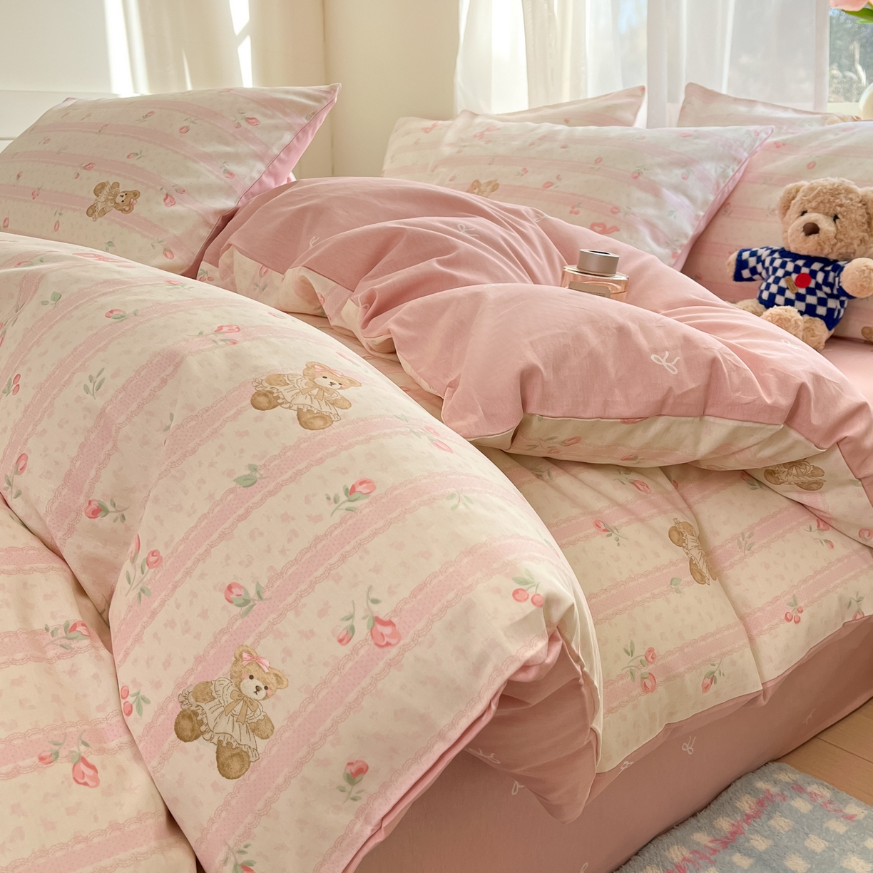 91家纺网 家纺一手货源 找家纺 （总）吉象家纺 2026新款高支密全棉印花四件套