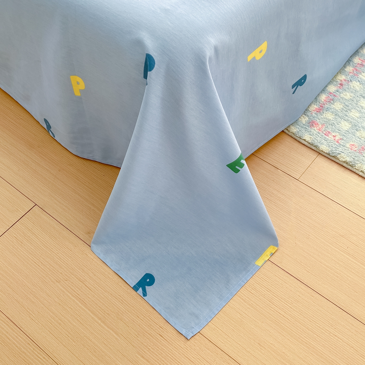 91家纺网 家纺一手货源 找家纺 吉象家纺 2026新款高支密全棉印花四件套 度假恐龙