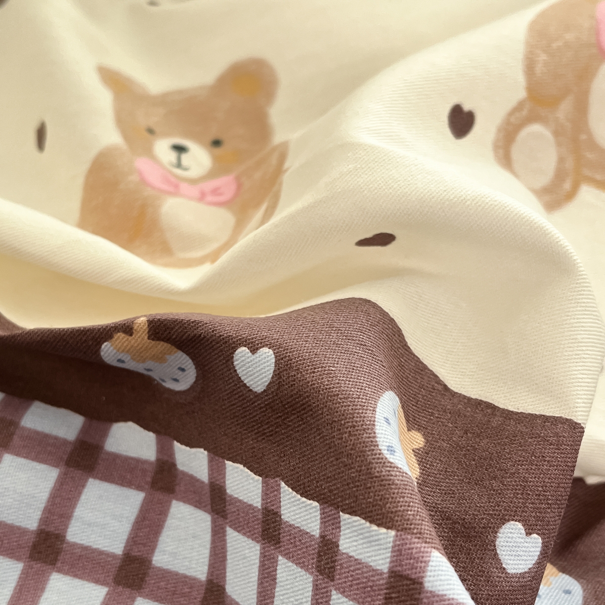 91家纺网 家纺一手货源 找家纺 吉象家纺 2026新款高支密全棉印花四件套 秋日乐园