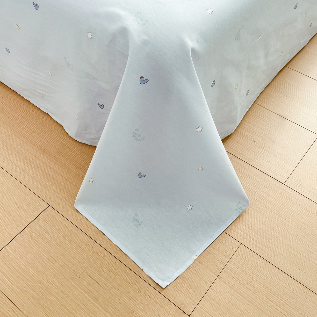 91家纺网 家纺一手货源 找家纺 吉象家纺 2026新款高支密全棉印花四件套 甜梦小精灵