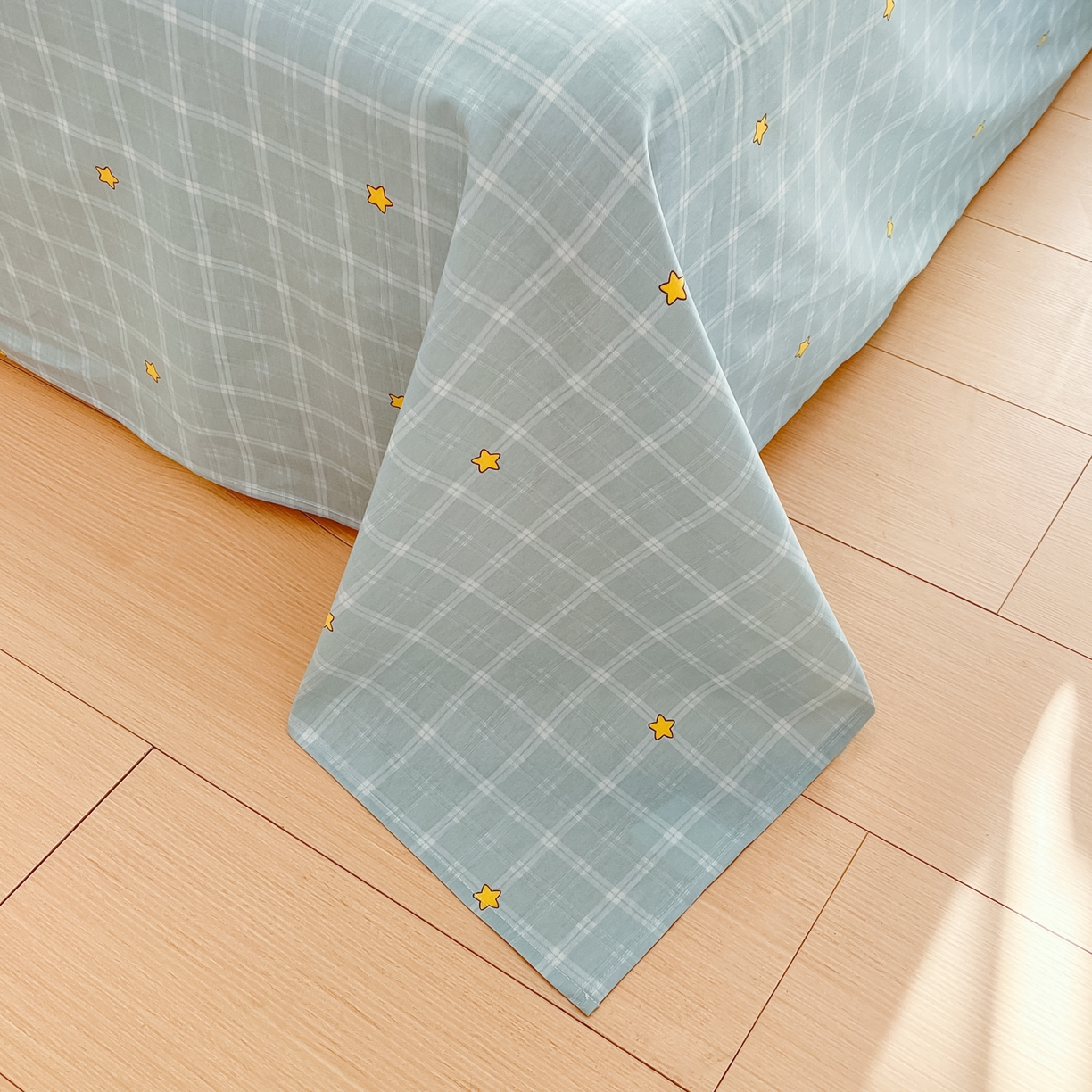 91家纺网 家纺一手货源 找家纺 吉象家纺 2026新款高支密全棉印花四件套 小小宇航员