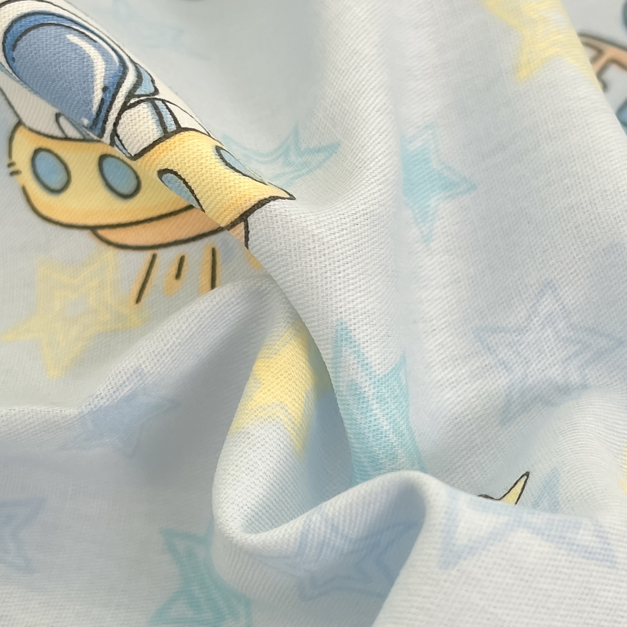 91家纺网 家纺一手货源 找家纺 吉象家纺 2026新款高支密全棉印花四件套 小小宇航员