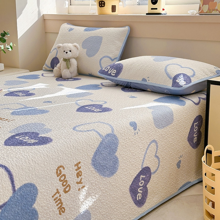 91家纺网 家纺一手货源 找家纺 （总）绵庭家纺 2025新款双面全棉夹棉床盖