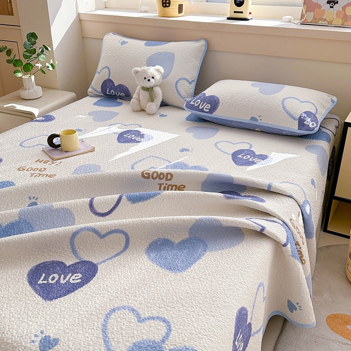 91家纺网 家纺一手货源 找家纺 （总）绵庭家纺 2025新款双面全棉夹棉床盖