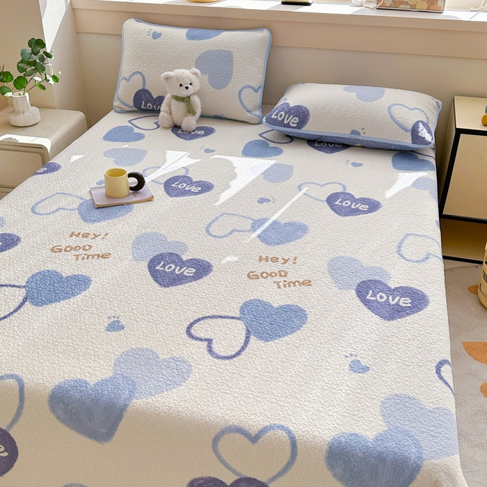 91家纺网 家纺一手货源 找家纺 （总）绵庭家纺 2025新款双面全棉夹棉床盖