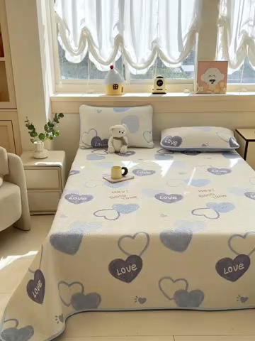 91家纺网 家纺一手货源 找家纺 （总）绵庭家纺 2025新款双面全棉夹棉床盖