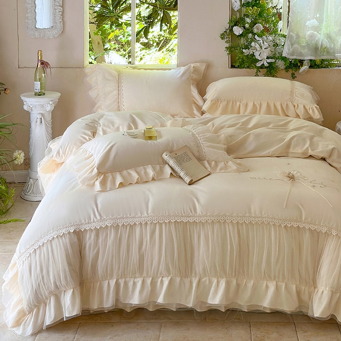 91家纺网 家纺一手货源 找家纺 （总）乐朵家居 2026新款 蝴蝶仙子 全棉磨毛床单款床盖款四件套（控价 床单款298 床盖款358）