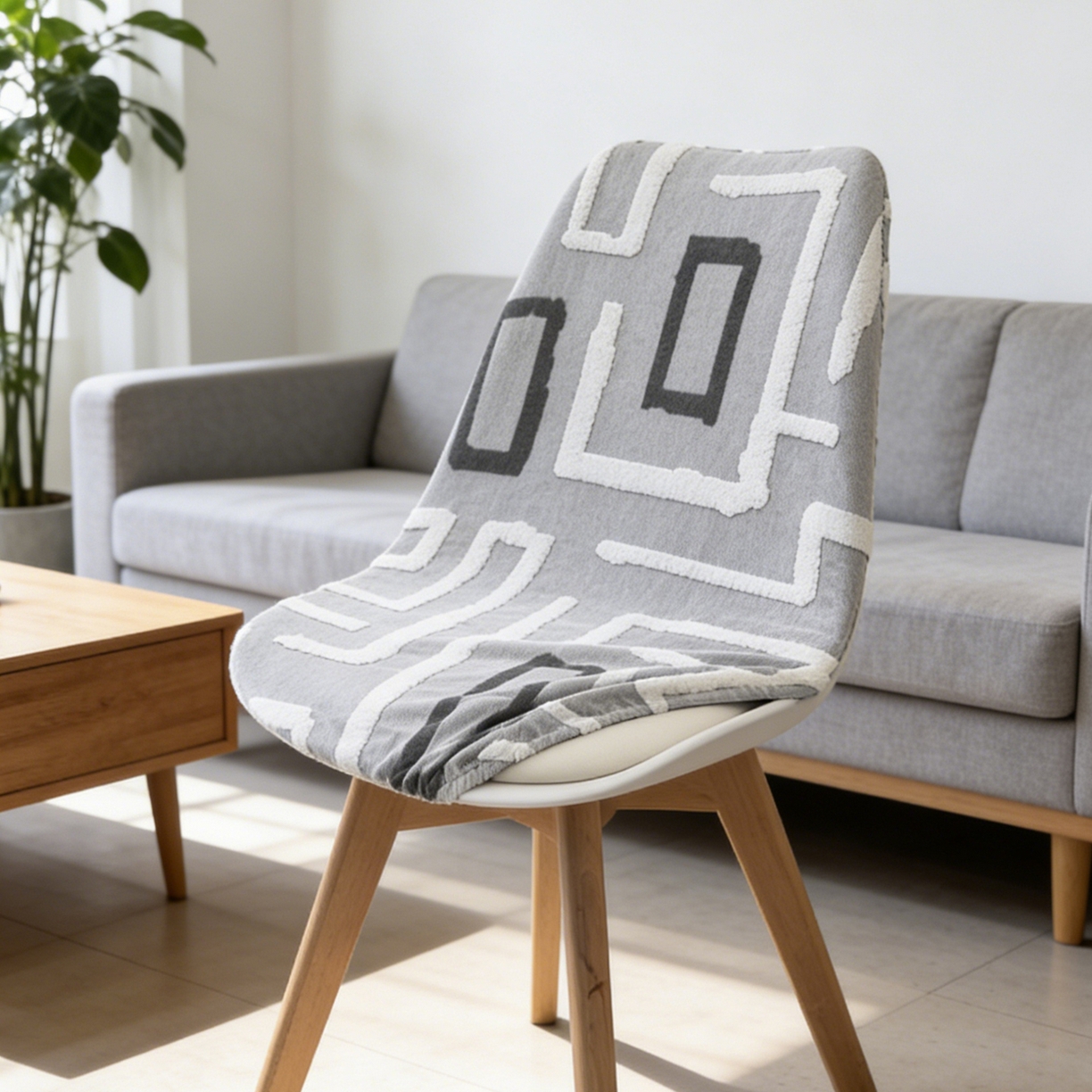 91家纺网 家纺一手货源 找家纺 （总）壹零特色家纺 2025新款剪绒提花伊姆斯椅套