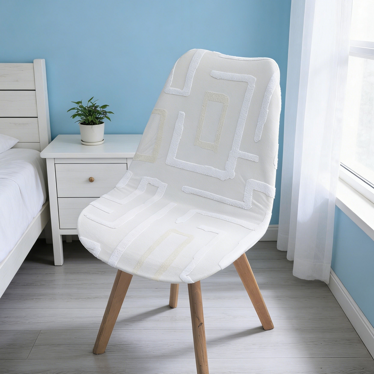 91家纺网 家纺一手货源 找家纺 （总）壹零特色家纺 2025新款剪绒提花伊姆斯椅套