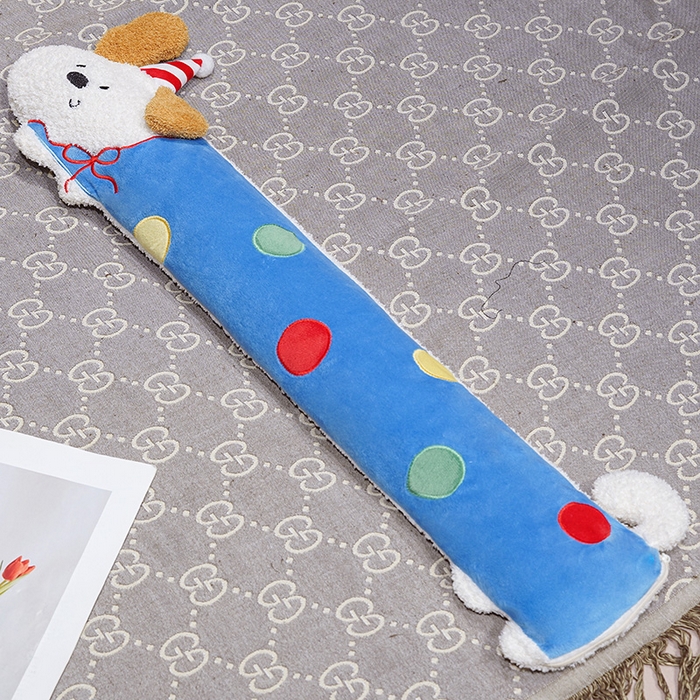 91家纺网 家纺一手货源 找家纺 （总）仟亿莱 2026新款翘耳小狗注水长条热水袋