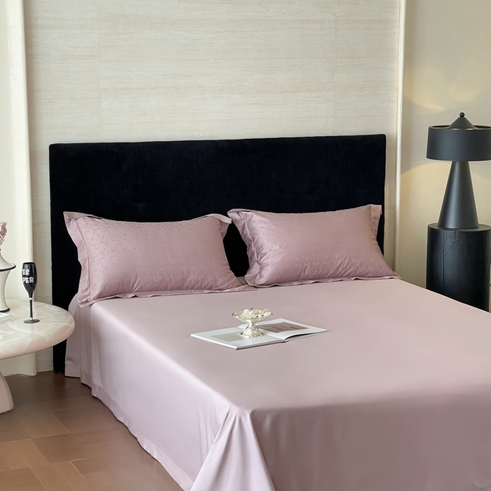 91家纺网 家纺一手货源 找家纺 淳绵家居 2025新款50*50S长绒棉全棉纯棉提花单床单单品床单床单单件 克洛伊-莫奈紫