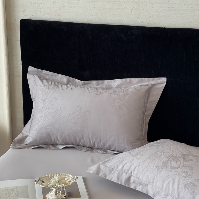 91家纺网 家纺一手货源 找家纺 （总）淳绵家居 2025新款50*50S长绒棉全棉纯棉提花单枕套单品枕套枕套单件