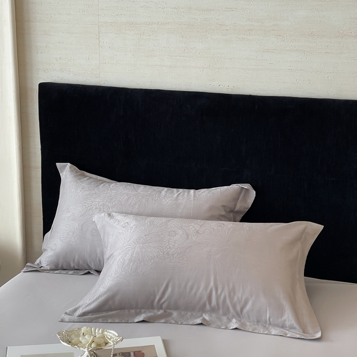 91家纺网 家纺一手货源 找家纺 （总）淳绵家居 2025新款50*50S长绒棉全棉纯棉提花单枕套单品枕套枕套单件