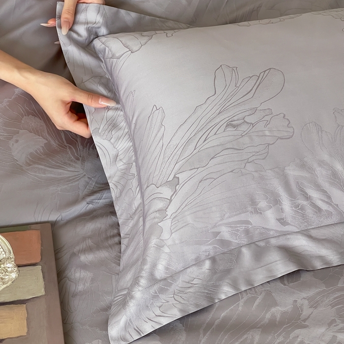 91家纺网 家纺一手货源 找家纺 （总）淳绵家居 2025新款50*50S长绒棉全棉纯棉提花单枕套单品枕套枕套单件