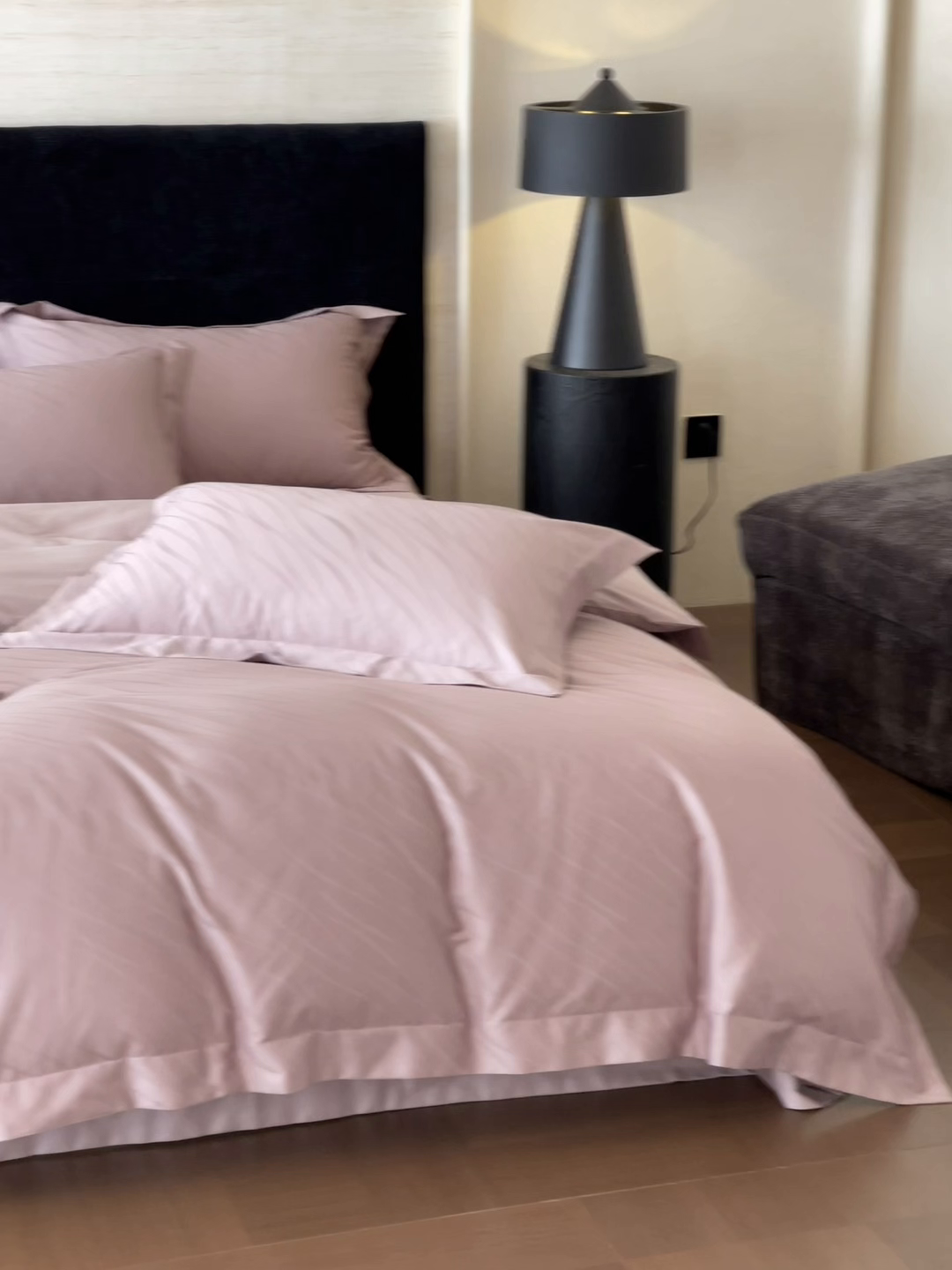 91家纺网 家纺一手货源 找家纺 淳绵家居 2025新款50*50S长绒棉全棉纯棉提花单枕套单品枕套枕套单件 布兰卡-莫奈紫