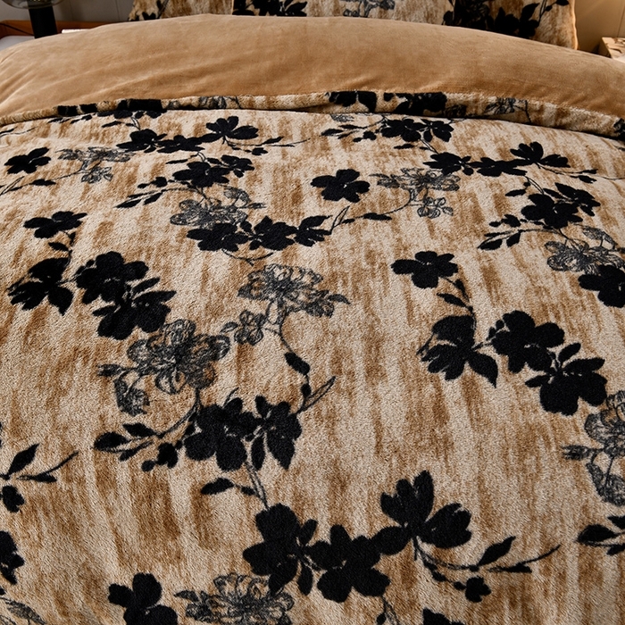 91家纺网 家纺一手货源 找家纺 （总）梦之星 2025新款加厚8.5斤轻奢兔毛绒皮草绒牛奶绒四件套系列