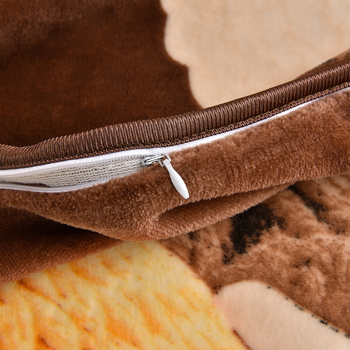 91家纺网 家纺一手货源 找家纺 绒宴 2025新款8.5斤牛奶绒金貂法莱绒床裙款保暖四件套 拉布布