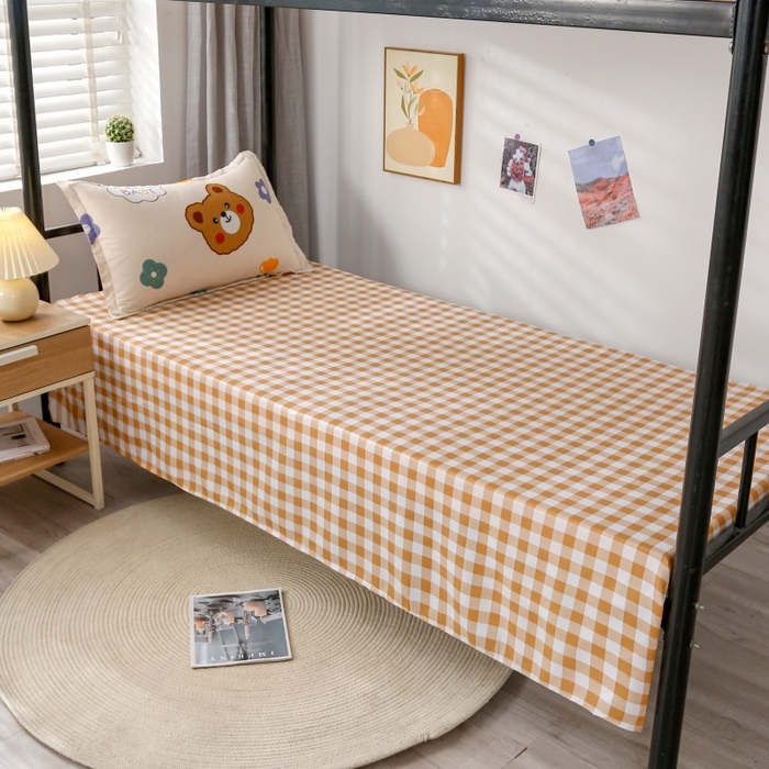 91家纺网 家纺一手货源 找家纺 友承家纺 2026新款床上用品磨毛四件套被单被套学生宿舍单人三件套被罩单件四季通用150cmx200cm baby熊