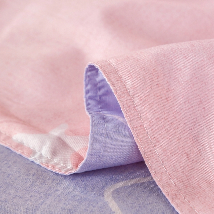 91家纺网 家纺一手货源 找家纺 友承家纺 2026新款床上用品磨毛四件套被单被套学生宿舍单人三件套被罩单件四季通用150cmx200cm 海豚湾