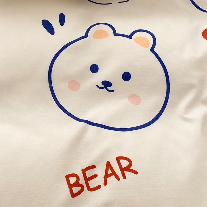 91家纺网 家纺一手货源 找家纺 友承家纺 2026新款床上用品磨毛水洗棉四件套被单被套学生宿舍单人三件套被罩单件四季通用 小可爱