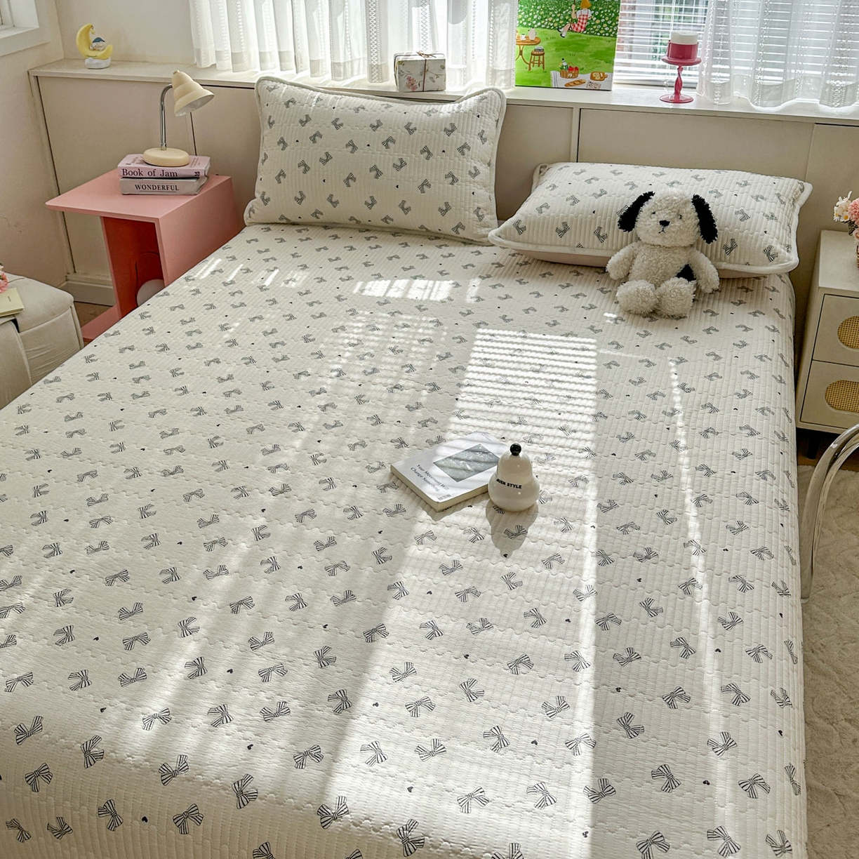 91家纺网 家纺一手货源 找家纺 （总）恒尚居 2026新款纯棉牛奶绒床盖双面两用夹棉床单床垫-秋冬款 四季通用