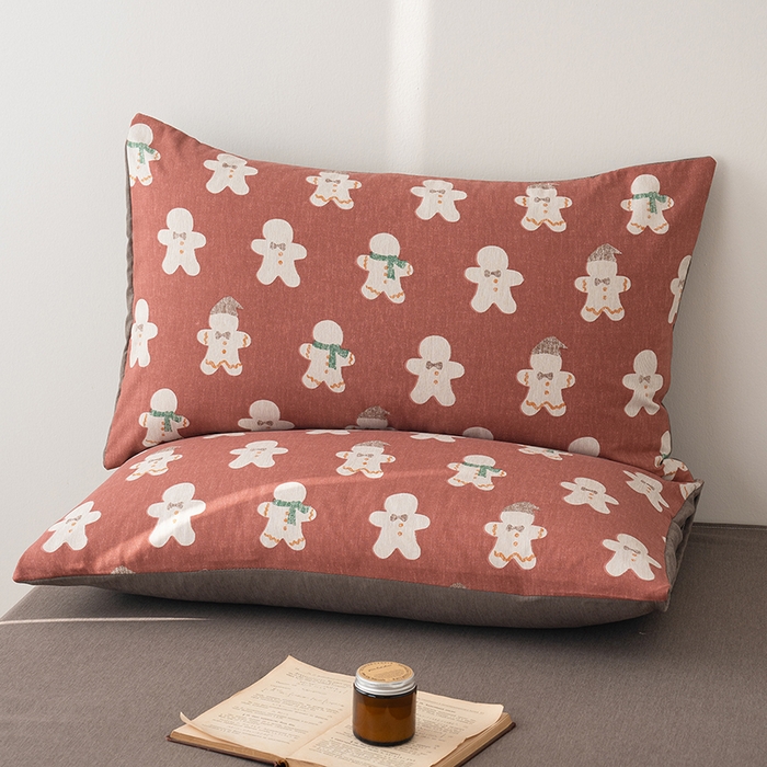 91家纺网 家纺一手货源 找家纺 竹合家纺 2025秋冬新款加厚磨毛色织暖绒系列针织四件套高克重雪娃娃