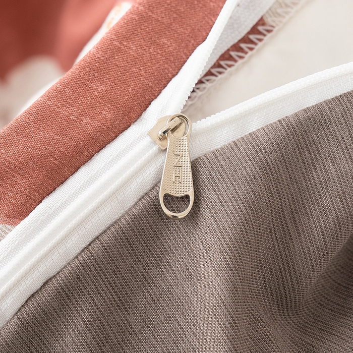 91家纺网 家纺一手货源 找家纺 竹合家纺 2025秋冬新款加厚磨毛色织暖绒系列针织四件套高克重雪娃娃