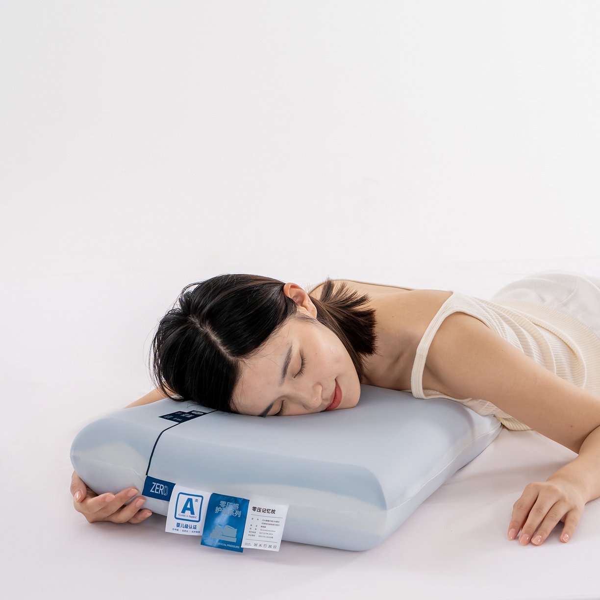 91家纺网 家纺一手货源 找家纺 蝶飞舞 2026新款【源头工厂】酒店同款慢回弹三代pro3.0深睡护颈记忆枕枕头枕芯 70*42*10