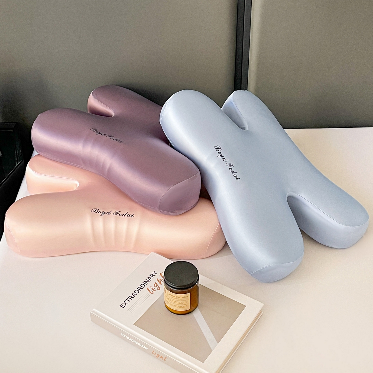 91家纺网 家纺一手货源 找家纺 （总）麦哆乐 2026新款纯色关节记忆枕H枕