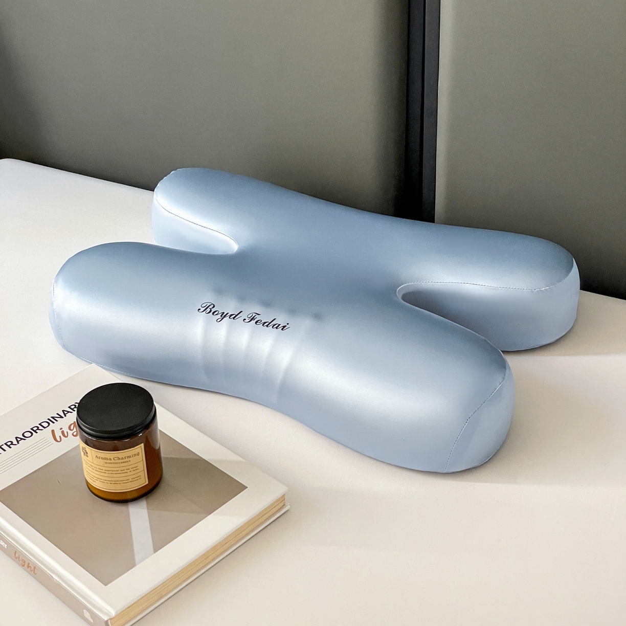 91家纺网 家纺一手货源 找家纺 （总）麦哆乐 2026新款纯色关节记忆枕H枕