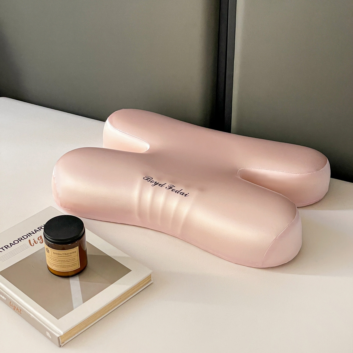 91家纺网 家纺一手货源 找家纺 （总）麦哆乐 2026新款纯色关节记忆枕H枕