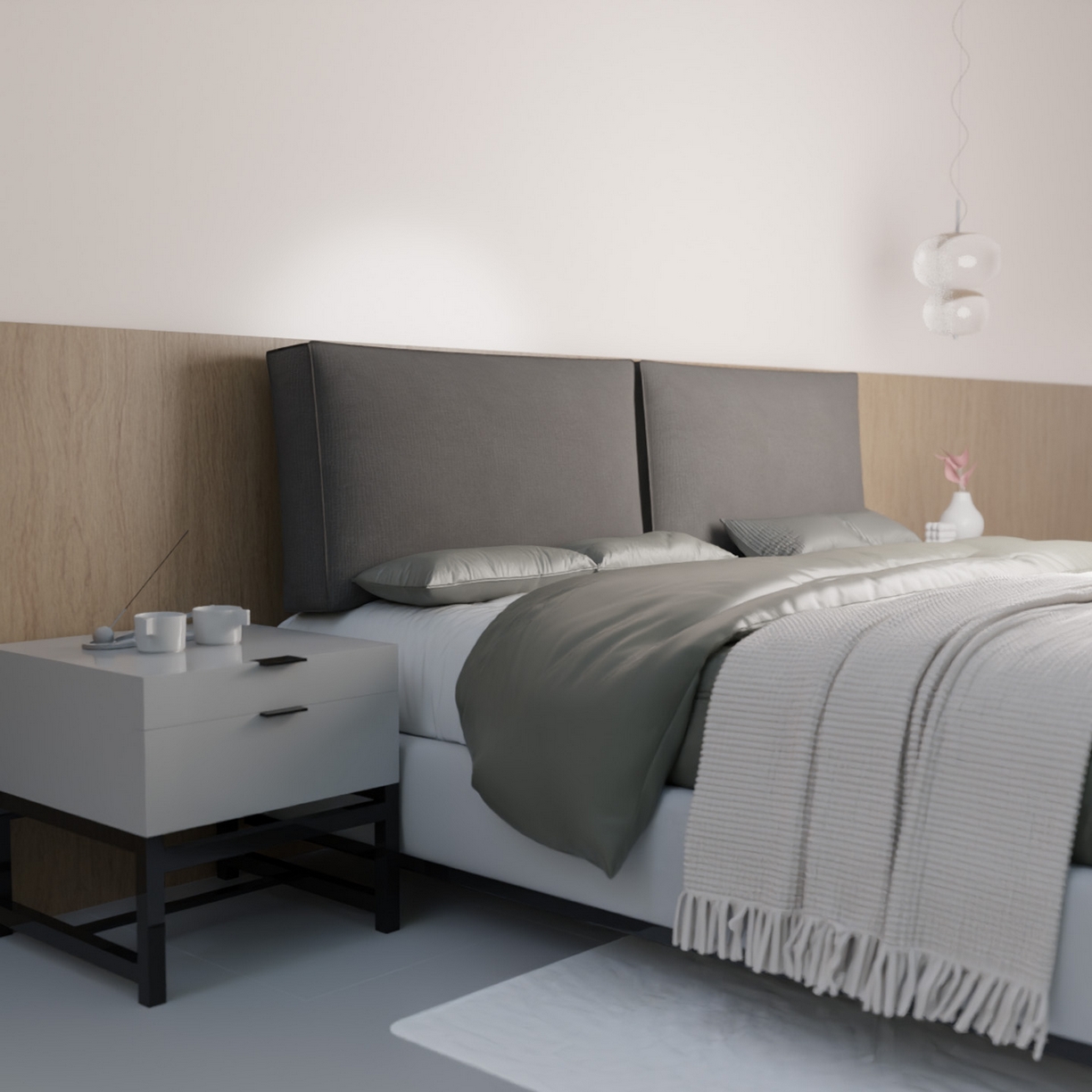 91家纺网 家纺一手货源 找家纺 （总）美达人 2025新款绒款雪尼尔立体面包床靠靠垫