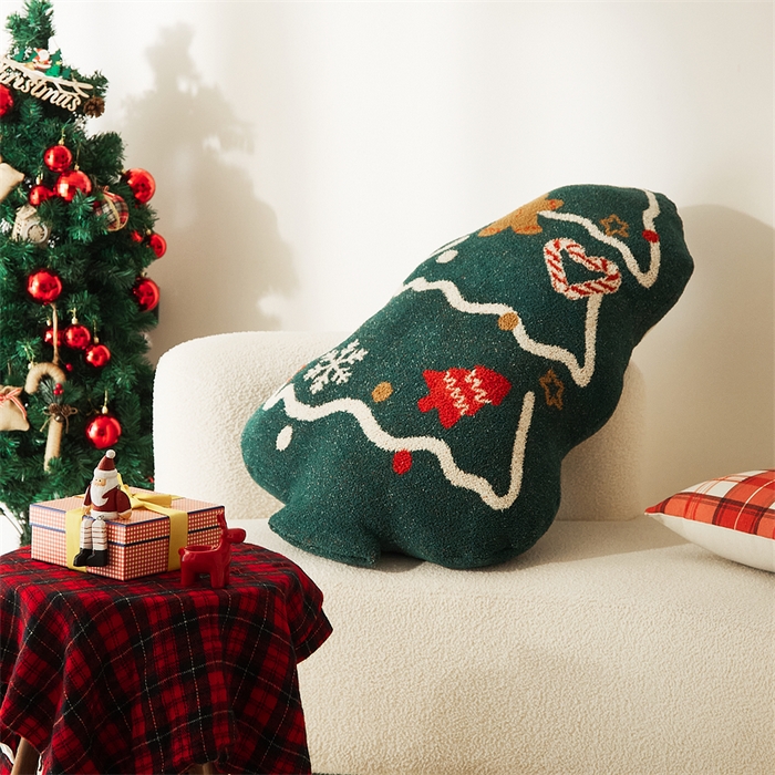 91家纺网 家纺一手货源 找家纺 （总）暖绵绵家纺 2026新款大型圣诞树柔软大抱枕（含芯）注：券后最低零售价：173元