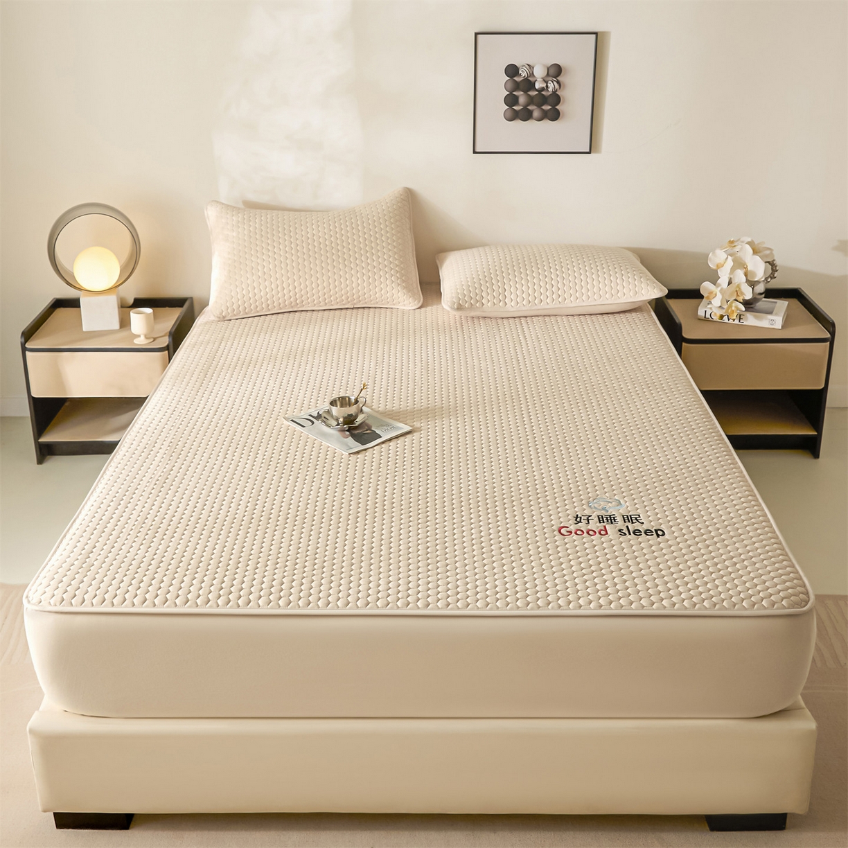 91家纺网 家纺一手货源 找家纺 （总）居眠 2026新款好睡眠-棉花床笠