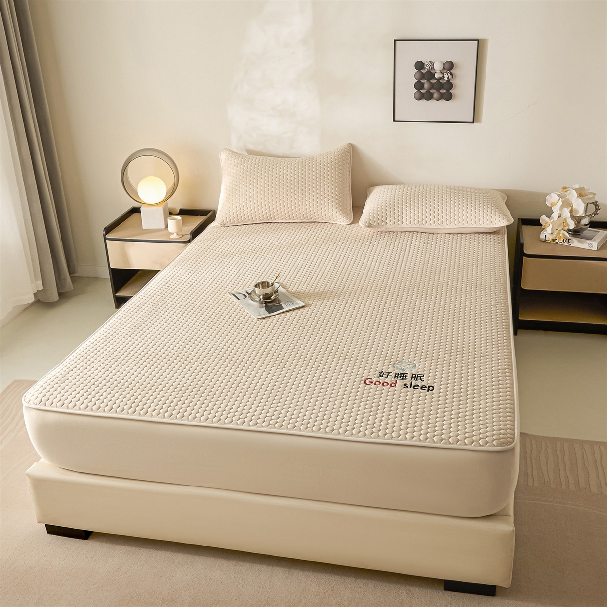 91家纺网 家纺一手货源 找家纺 （总）居眠 2026新款好睡眠-棉花床笠