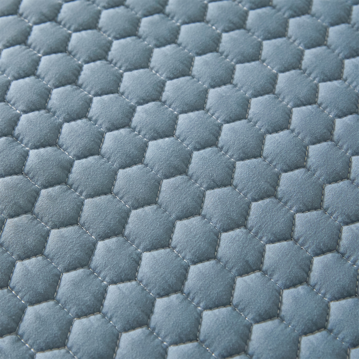 91家纺网 家纺一手货源 找家纺 居眠 2026新款好睡眠-棉花床笠 好睡眠-雾海蓝