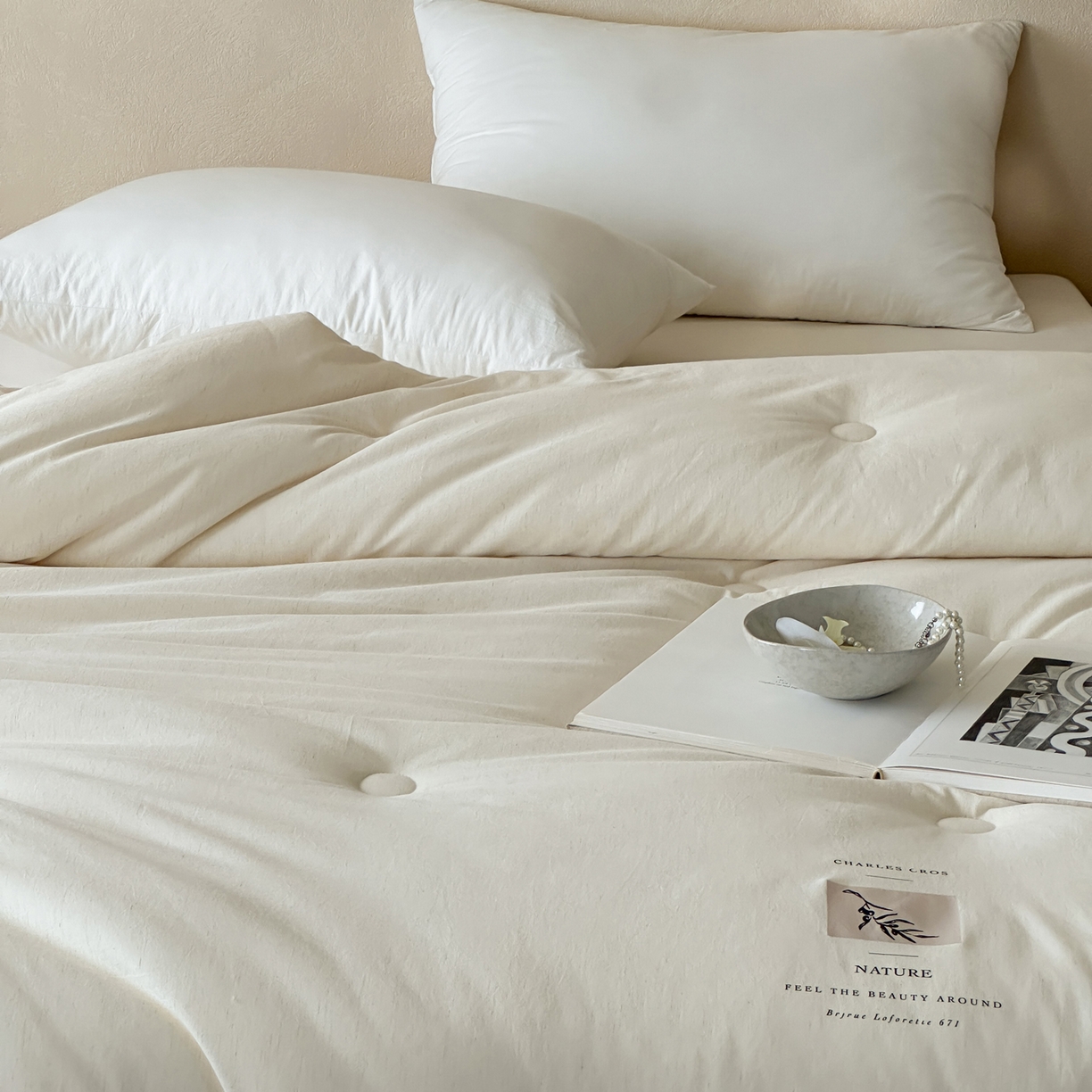 91家纺网 家纺一手货源 找家纺 （总）佳汐蓝家纺 2026新款素染-棉麻蚕丝蛋白被夏被春秋被冬被被子被芯