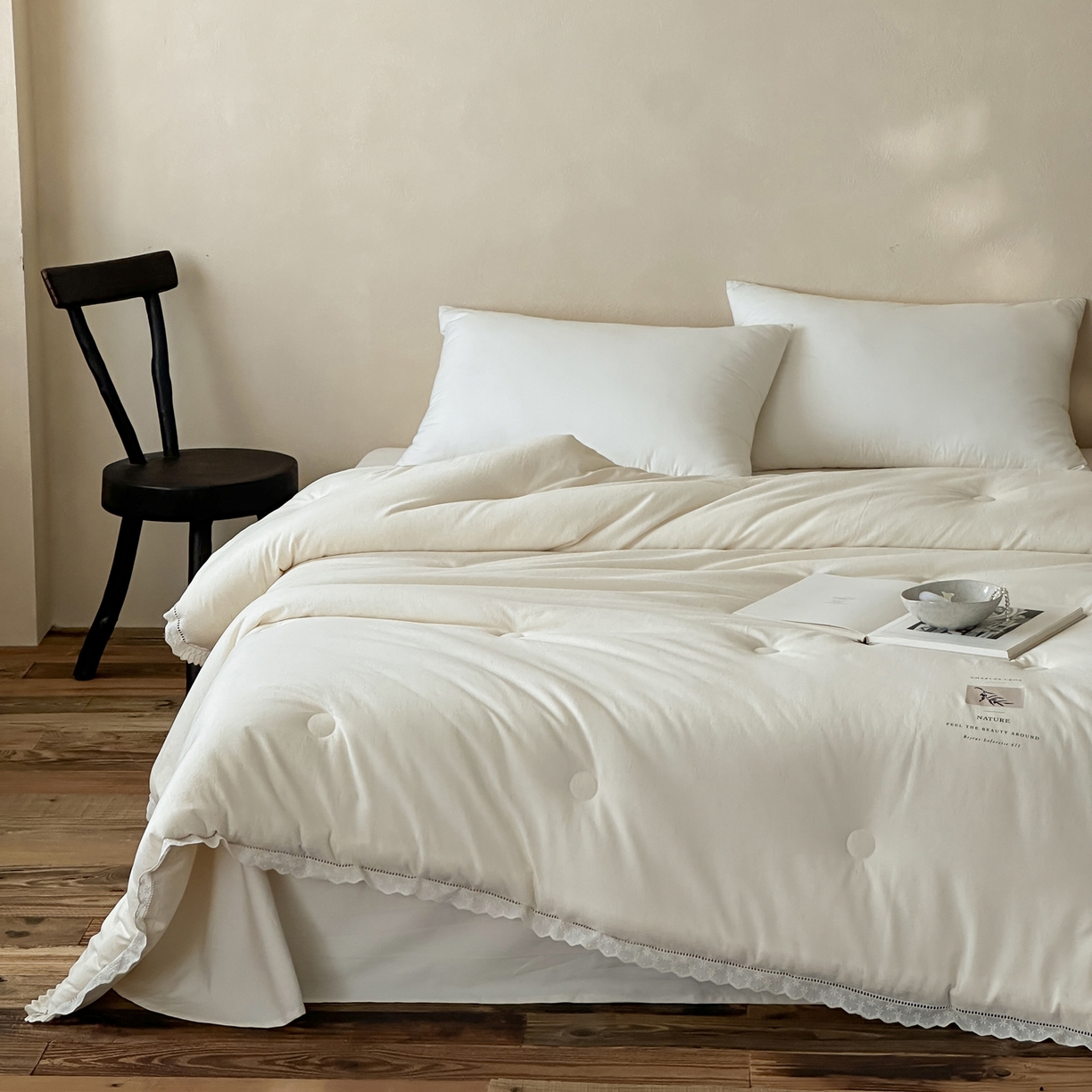 91家纺网 家纺一手货源 找家纺 （总）佳汐蓝家纺 2026新款素染-棉麻蚕丝蛋白被夏被春秋被冬被被子被芯