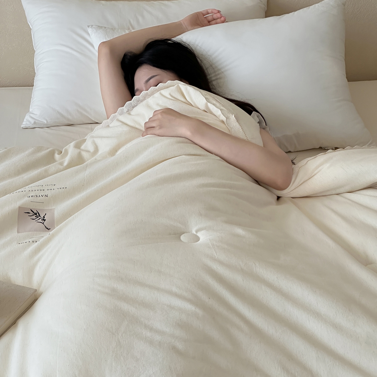 91家纺网 家纺一手货源 找家纺 （总）佳汐蓝家纺 2026新款素染-棉麻蚕丝蛋白被夏被春秋被冬被被子被芯